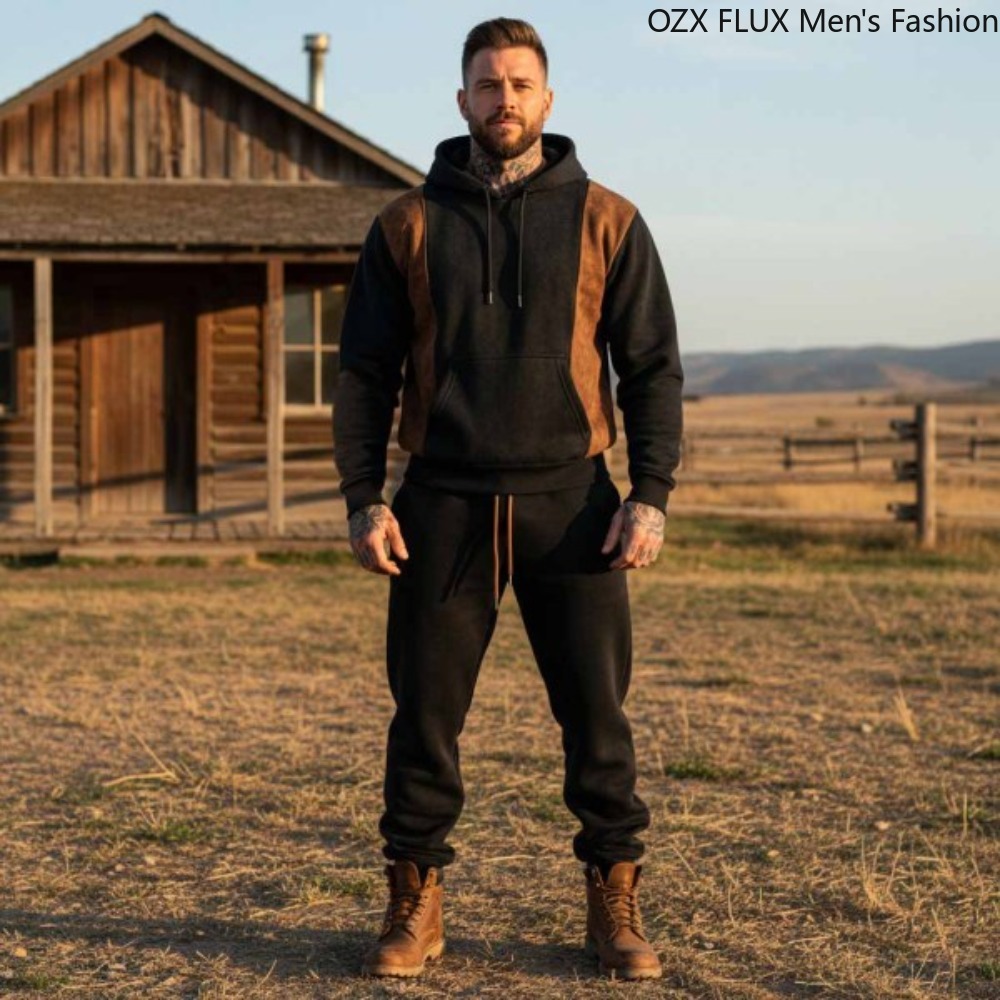 Men'S Fashion Outfits - Мужской спортивный костюм 3XL (2 предмета):