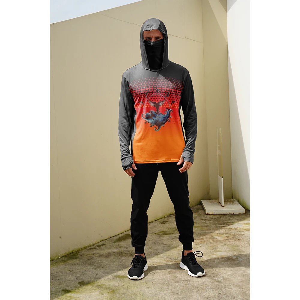 Mens Fashion Summer - Рыболовные рубашки для мужчин с защитой