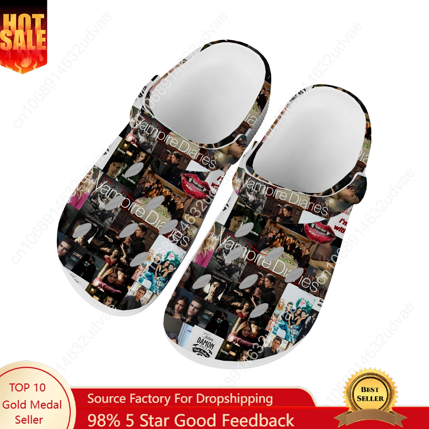 Mens Fashion Sandals - Обувь для воды «вампир», мужские и