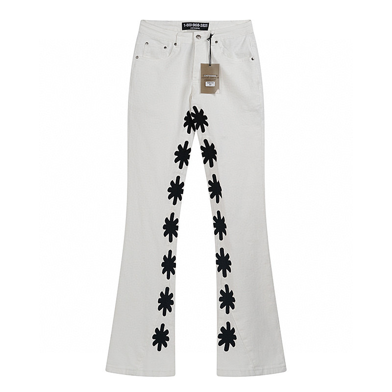 Men'S Fashion Jeans And Boots - 25fw Мужчины Женщины Унисекс Модные Джинсы