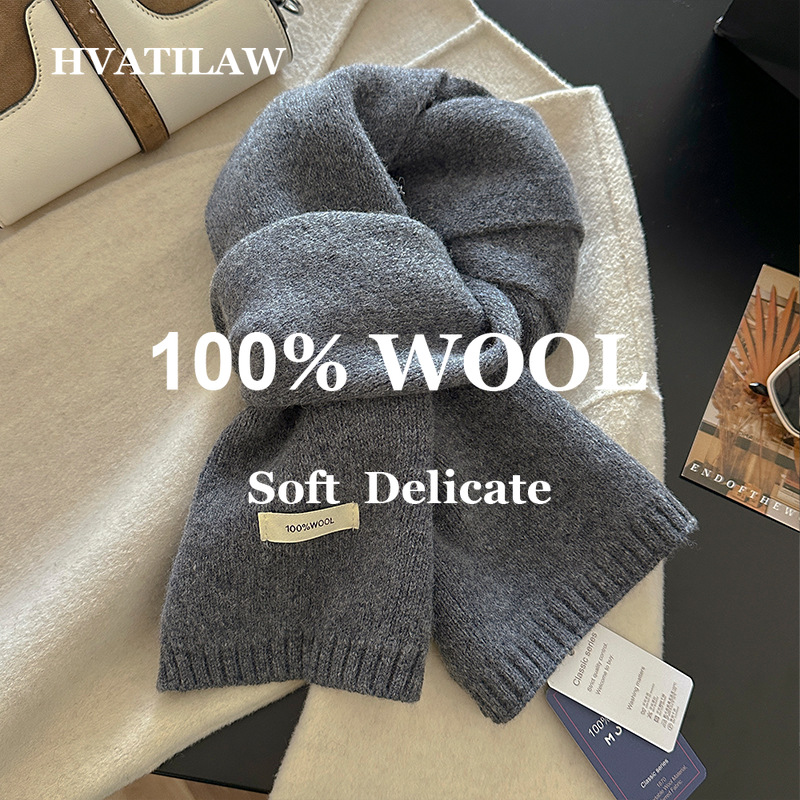 Men Scarf Wool - Шарф из 100% шерсти для женщин