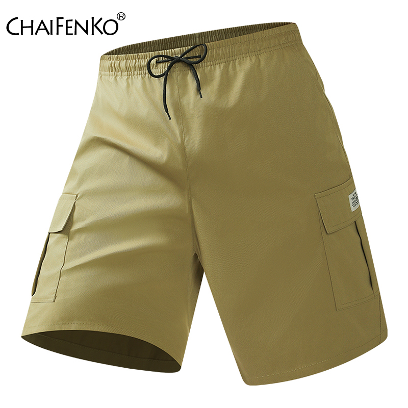 Mens Fashion Cargo Pants - Мужские летние новые шорты-карго, модные однотонные