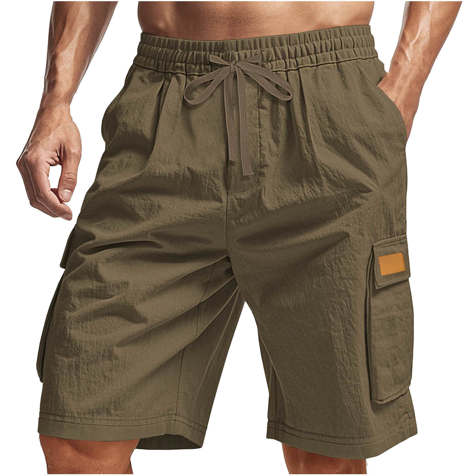 Mens Fashion Cargo Pants - Мужские шорты карго с множеством карманов,