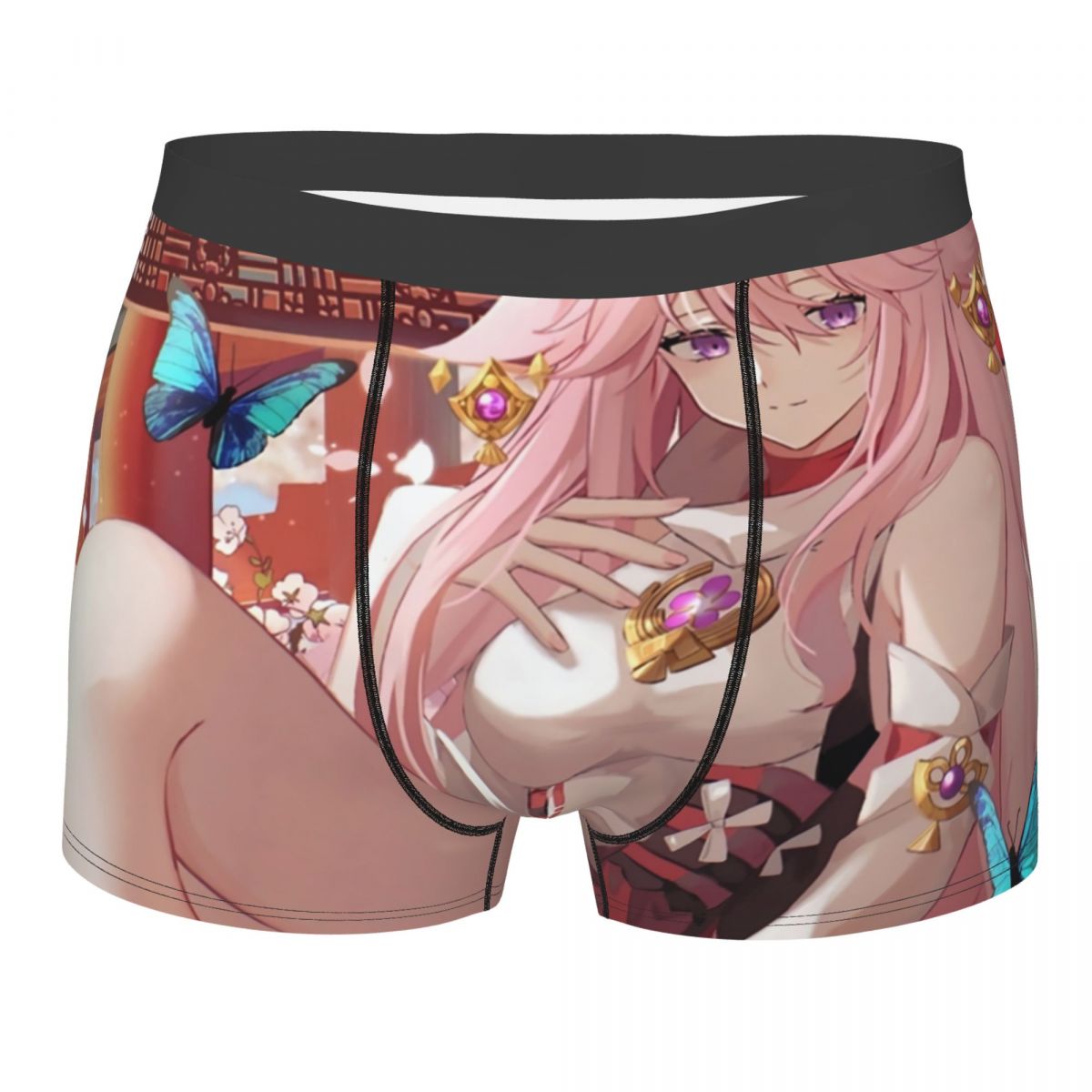 Men'S Fashion Underwear - Мужские боксерские шорты Genshin Impact Yae