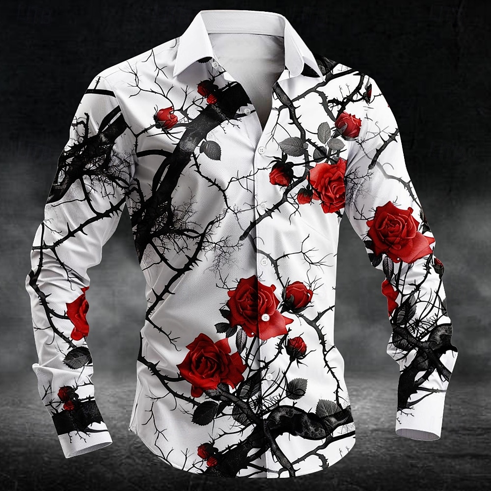 Mens Fashion Summer - Модная мужская рубашка с 3D-принтом в