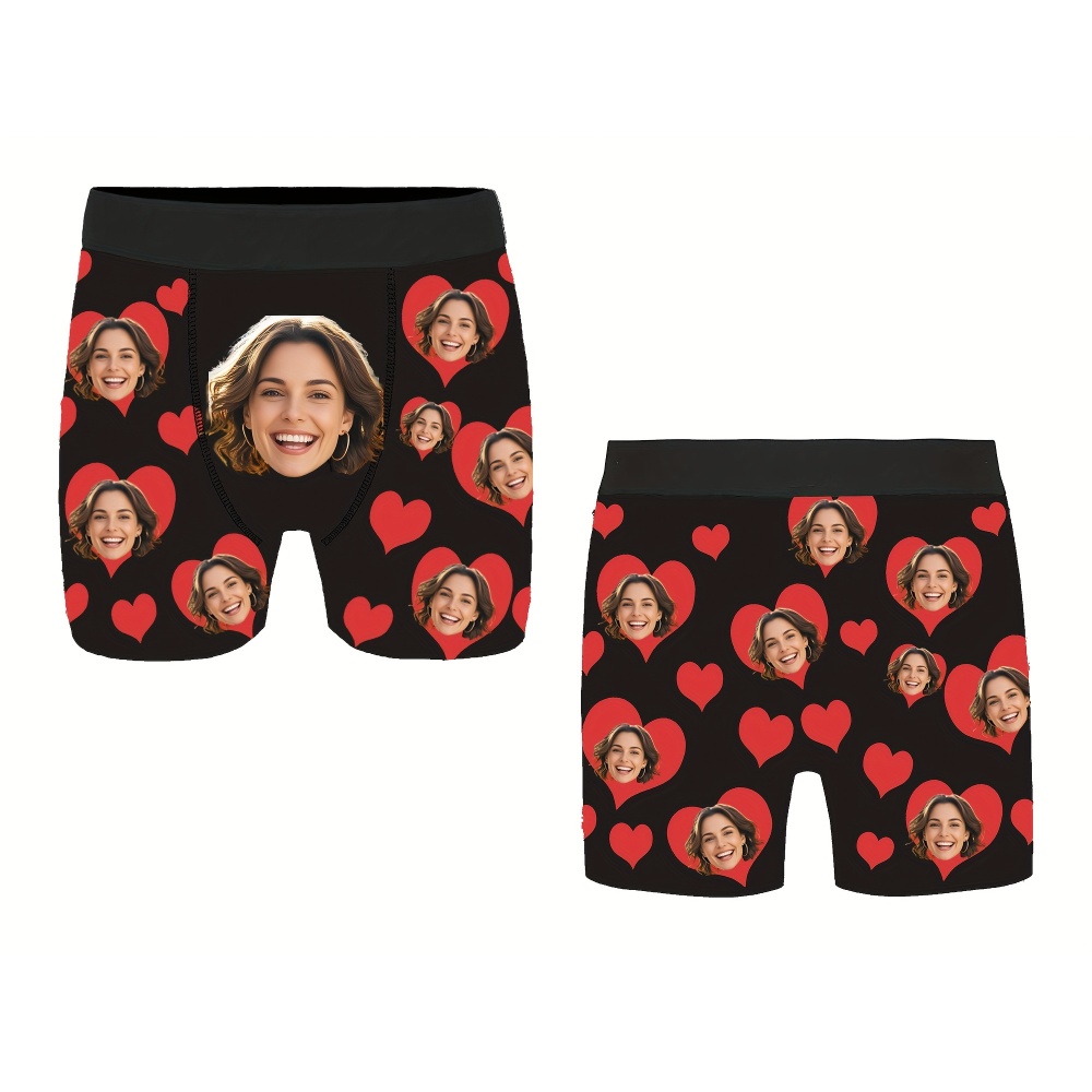 Men'S Fashion Underwear - Мужские трусы-боксеры с индивидуальным фото, персонализированное