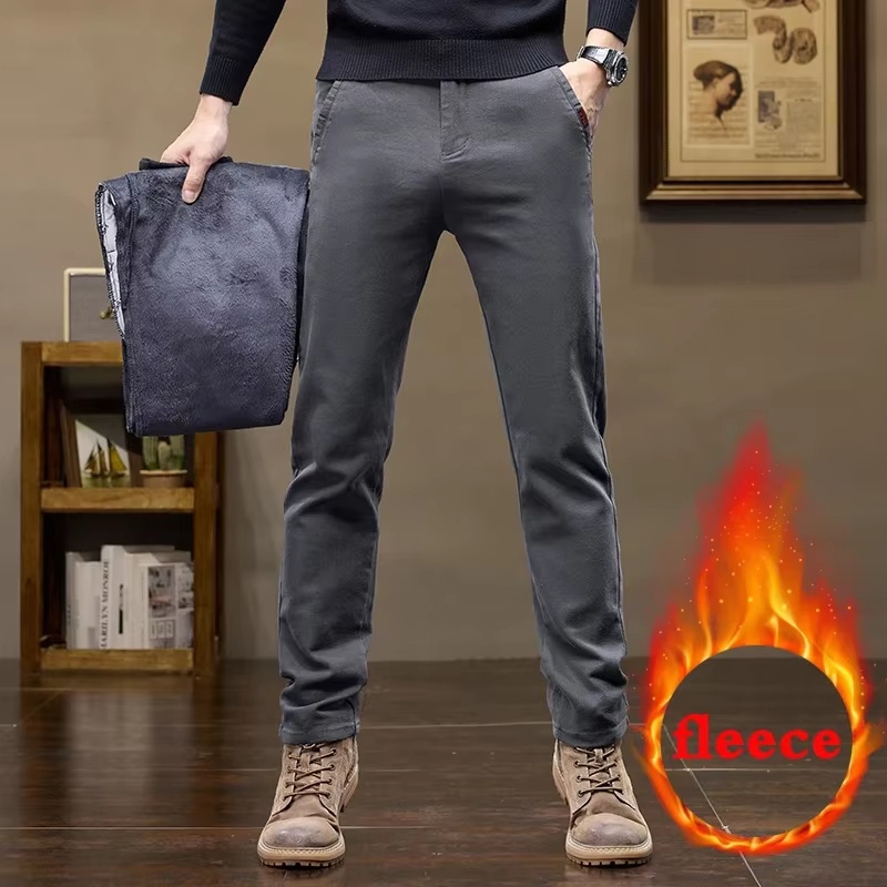 2026 Теплые флисовые брюки для – обзор и цена Men'S Fashion Jeans And Boots