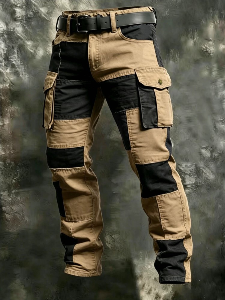 Мужские хлопковые брюки карго  – обзор и цена Mens Fashion Cargo Pants