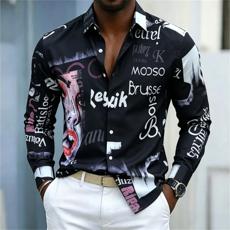 Мужская рубашка с длинным рука – обзор и цена Mens Fashion Summer