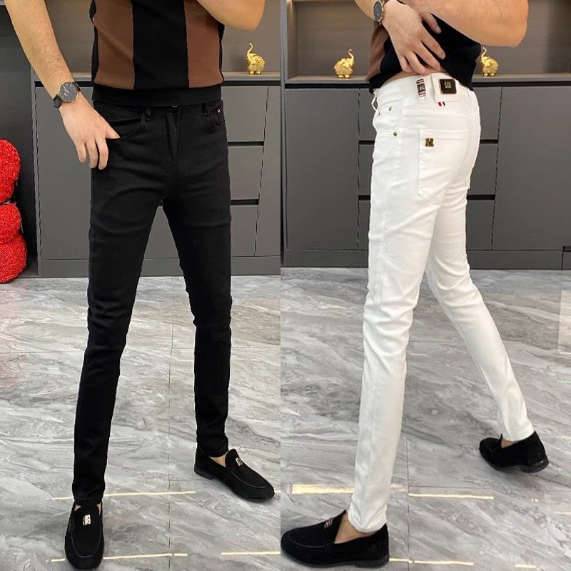 Белые джинсы, мужские европейс – обзор и цена Men'S Fashion Jeans And Boots