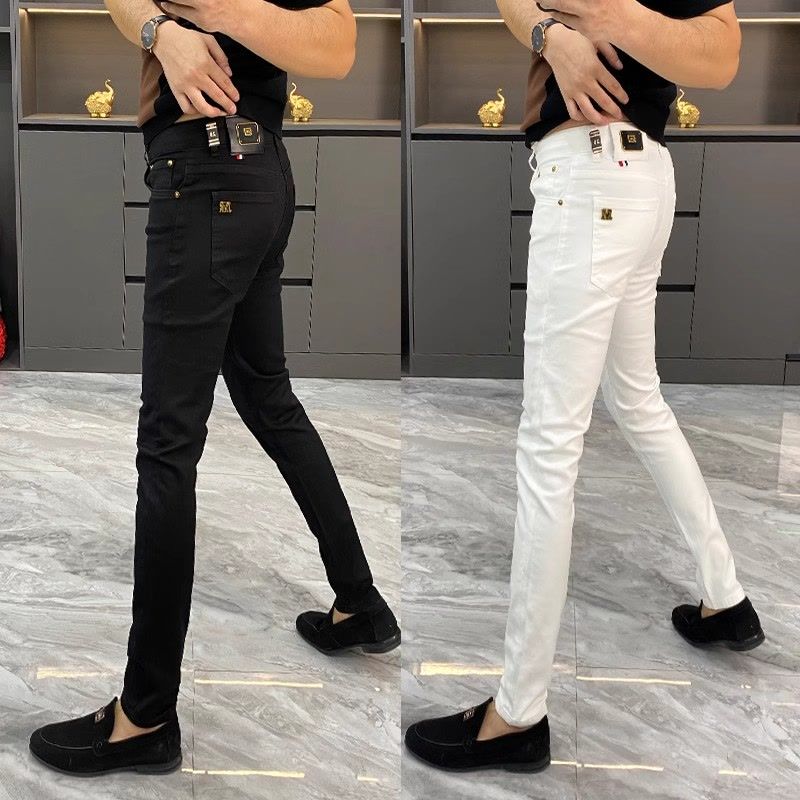 Белые джинсы, мужские европейс – обзор и цена Men'S Fashion Jeans And Boots