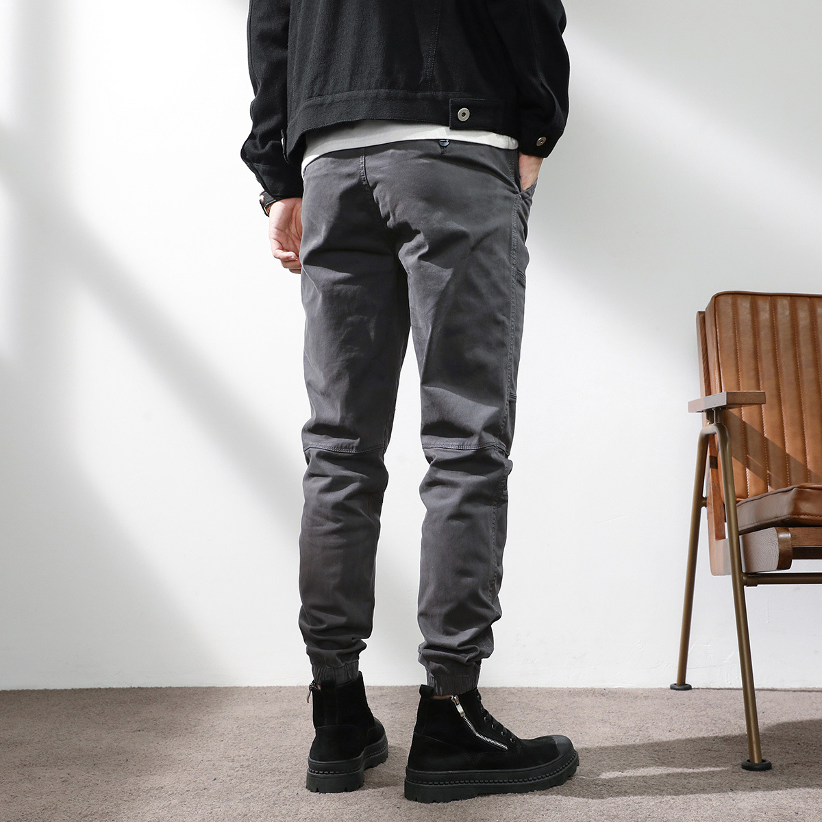 Новые модные мужские однотонны – обзор и цена Mens Fashion Cargo Pants