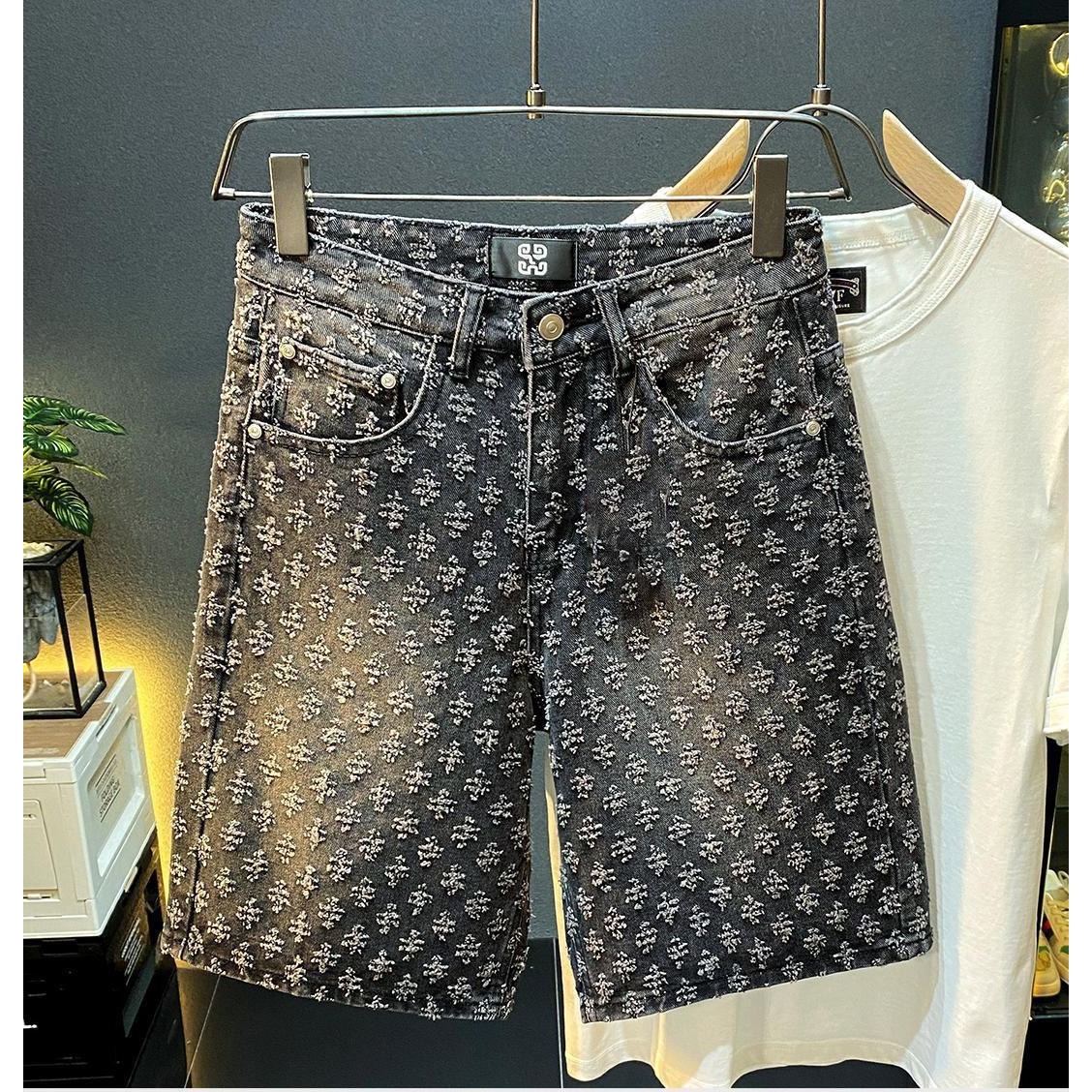 Летние джинсовые шорты для муж – обзор и цена Jeans Pants Fashion Men