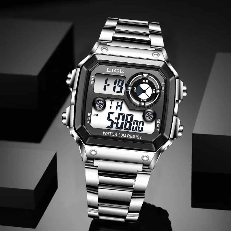 Мужские часы LIGE: модные, пов – обзор и цена Fashion Mens Watches