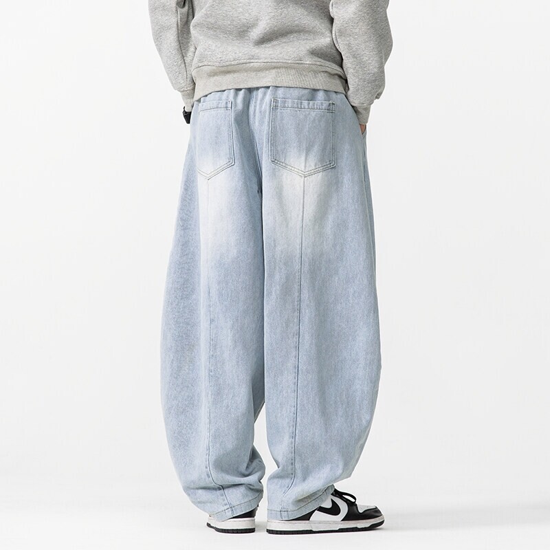 2025 Новые винтажные шаровары, – обзор и цена Jeans Pants Fashion Men