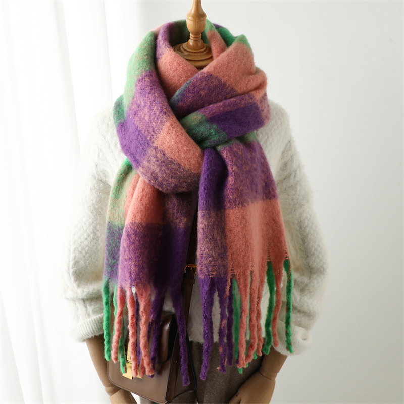 Новый осенне-зимний шарф в кле – обзор и цена Men Scarf Wool