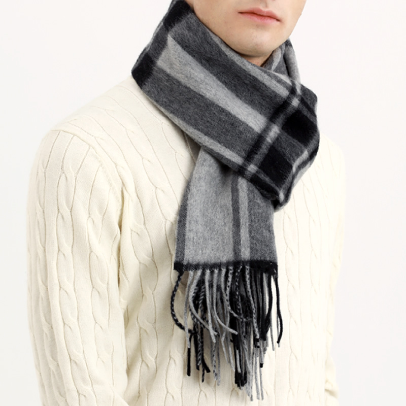 Шарф из пашмины, мужской зимни – обзор и цена Men Scarf Wool
