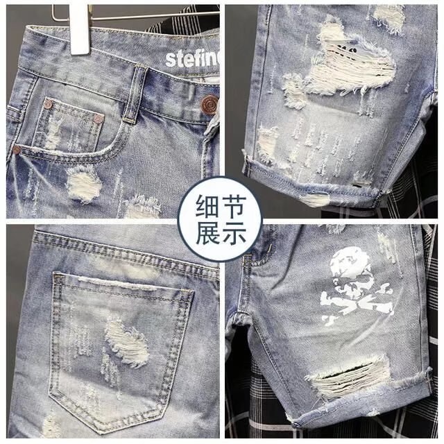 Джинсовые шорты мужские стрейч – обзор и цена Jeans Pants Fashion Men