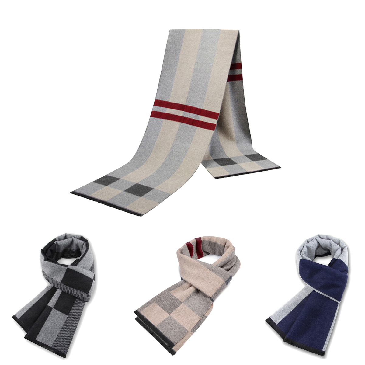 Мужской шарф для мужчин, зимня – обзор и цена Men Scarf Wool